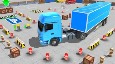 Capture d'écran de Real Euro Truck Parking Games 5