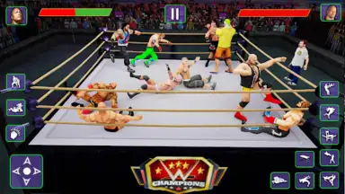 Capture d'écran de Real World Wrestling Arena 2