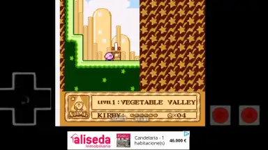 Capture d'écran de kirby original 1