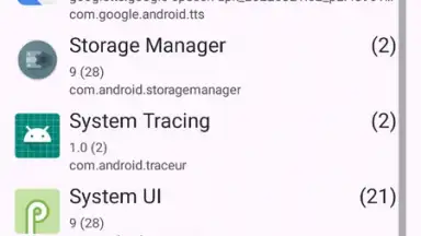 Capture d'écran de Activity Launcher 1