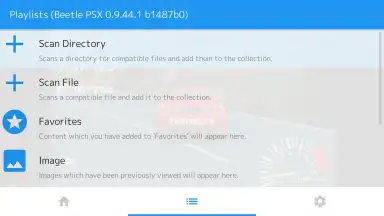 Capture d'écran de RetroArch Plus 2