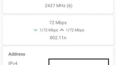 Capture d'écran de Wi-Fi Monitor 1