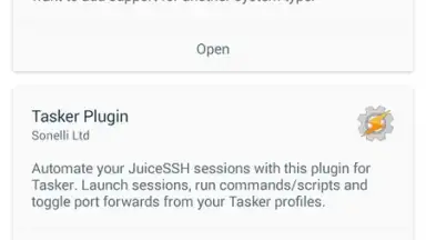 Capture d'écran de JuiceSSH 6