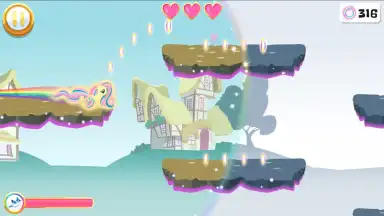 Capture d'écran de My Little Pony Rainbow Runners 8