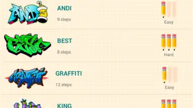 Capture d'écran de How to Draw Graffitis 10