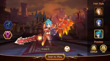 Capture d'écran de Pocket Knights 2 1