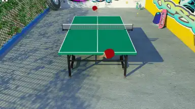 Capture d'écran de Virtual Table Tennis 5