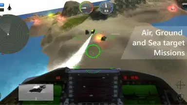 Capture d'écran de F14 Fighter Jet 3D Simulator 7