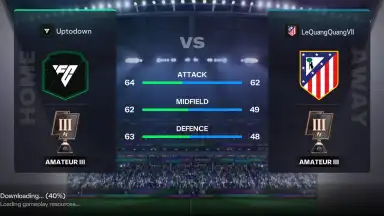 Capture d'écran de FC Mobile VN 9