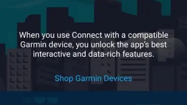 Capture d'écran de Garmin Connect 10