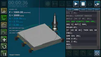 Capture d'écran de CNC Milling Simulator 6