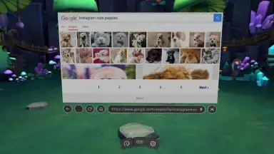 Capture d'écran de Firefox Reality 1
