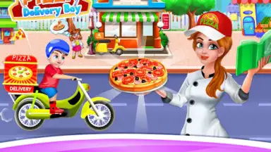Capture d'écran de Bake Pizza Delivery Boy 2