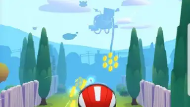 Capture d'écran de Talking Tom Sky Run 8