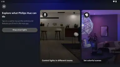 Capture d'écran de Philips Hue 2