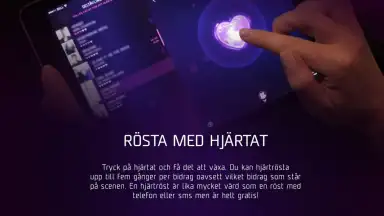 Capture d'écran de Melodifestivalen 11