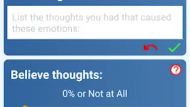 Capture d'écran de Cognitive Diary CBT Self-Help 7