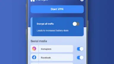 Capture d'écran de NotVPN 3