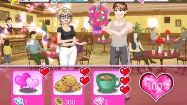 Capture d'écran de Star Girl: Valentine Hearts 2