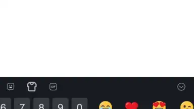 Capture d'écran de Facemoji Keyboard Lite 7