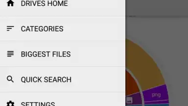 Capture d'écran de Disk Usage & Storage Analyzer 1