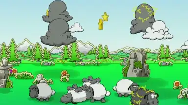 Capture d'écran de Clouds and Sheep 3