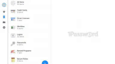 Capture d'écran de 1Password 2