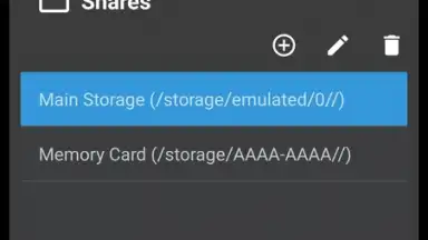 Capture d'écran de SMB Server (Samba) 3