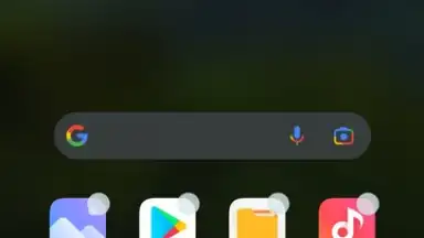Capture d'écran de Xiaomi System Launcher 12