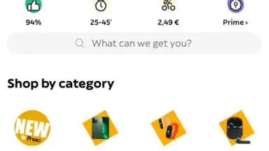 Capture d'écran de Glovo 10