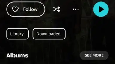 Capture d'écran de Amazon Music 6