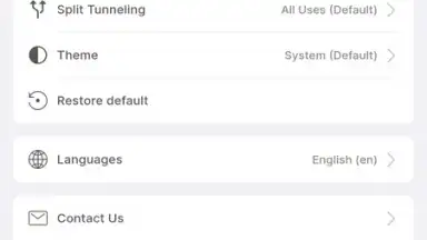 Capture d'écran de JumpJumpVPN 4