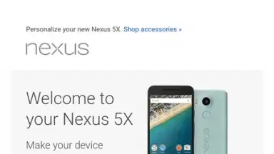Capture d'écran de Gmail GO 3
