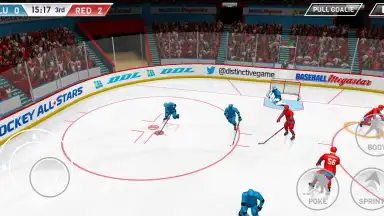 Capture d'écran de Hockey All Stars 2