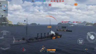 Capture d'écran de World of Warships Blitz 6
