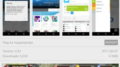 Capture d'écran de 1Mobile Market Lite 10