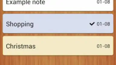 Capture d'écran de Bloc EasyNote Notepad 1