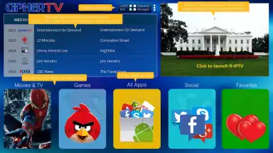 Capture d'écran de 0-IPTV 1