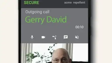 Capture d'écran de Silent Phone 3
