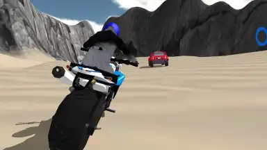 Capture d'écran de Motocross Bike Offroad Driving 1