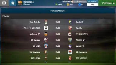 Capture d'écran de Soccer Manager 2018 13