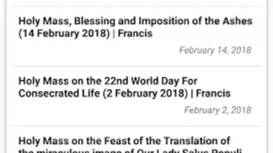 Capture d'écran de Daily Readings 2