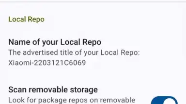 Capture d'écran de F-Droid 13