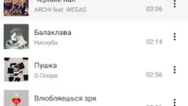 Capture d'écran de BiRD - Музыка из ВК 1