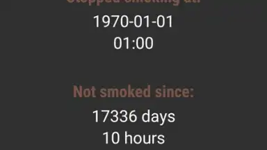Capture d'écran de RazenDev Quit Smoking 2