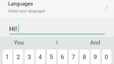 Capture d'écran de Typany Keyboard 2