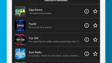 Capture d'écran de Radio Online - PCRADIO 1