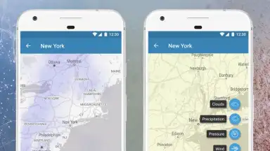 Capture d'écran de Weather App - Lazure: Forecast & Widget 2