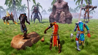 Capture d'écran de Headless Warrior Simulator 1
