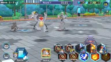 Capture d'écran de DIGIMON ReArise 2